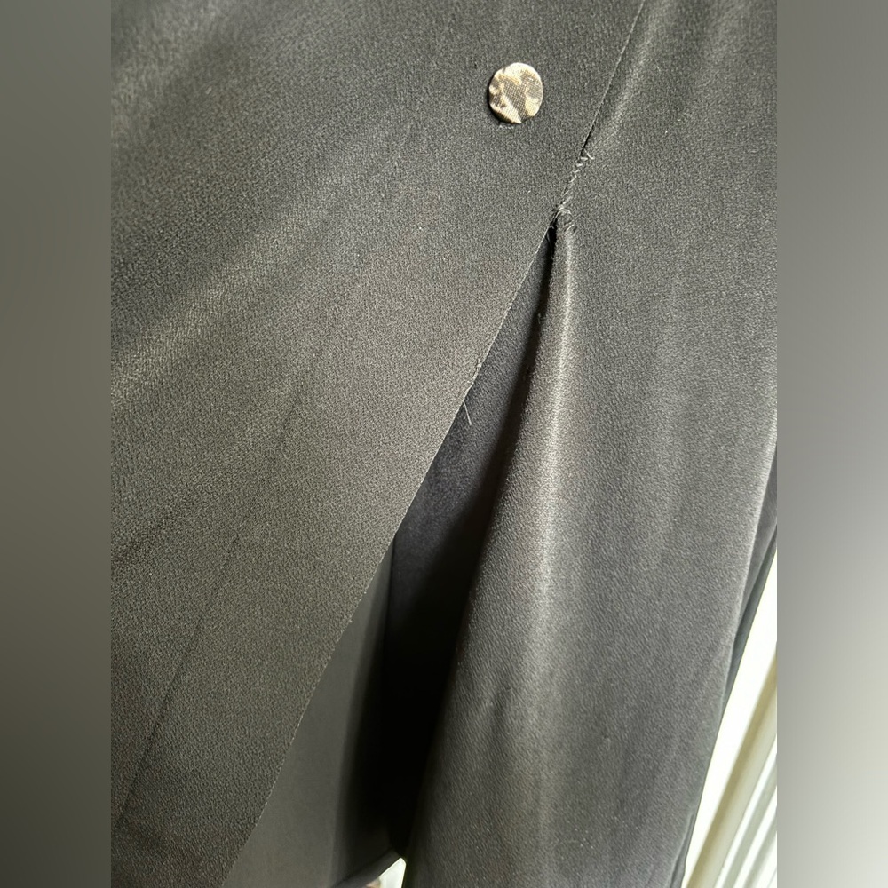 Cato Women’s Polyester Black Skirt w Buttons Size L - Picture 3 of 8